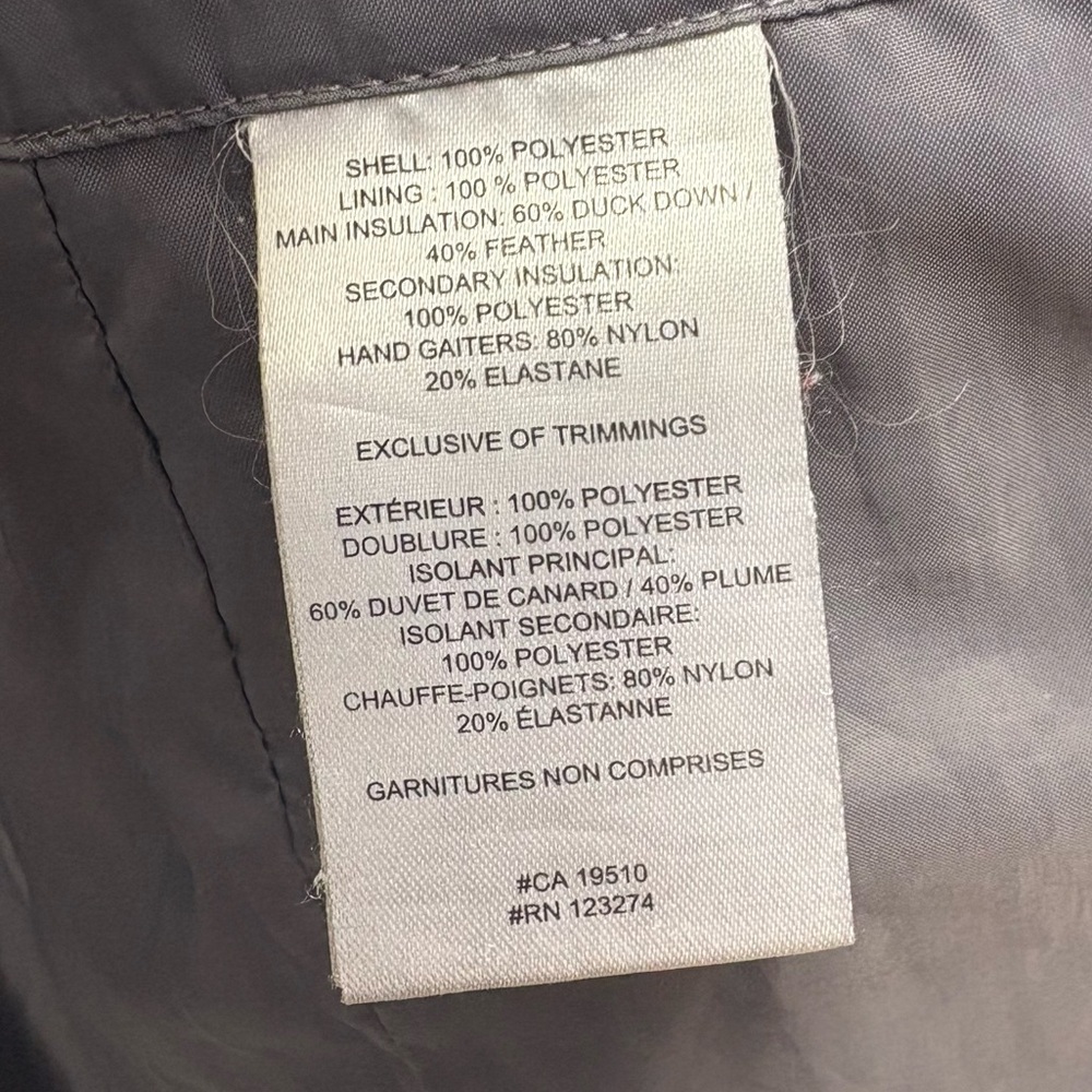 Lolë Down Winter Parka Puffer Jacket Black Women’s XS - Picture 8 of 16